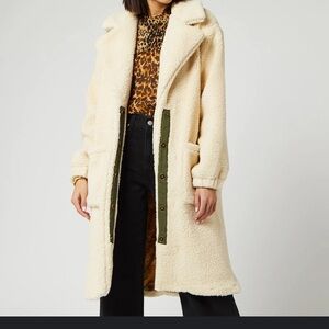 Free People Tessa Teddy Coat XL